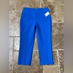 Rachel Zoe Cobalt Blue Hi-Rise Slim Leg Pants